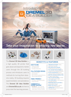 Dremel 3D Idea Builder