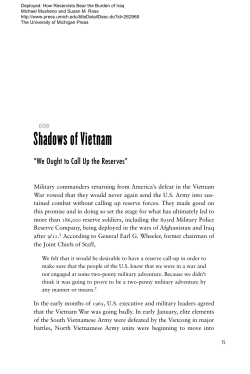 Shadows of Vietnam - The University of Michigan Press