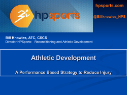 Athletic Development