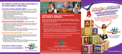 Adopt-a-School - Commit 2B Fit