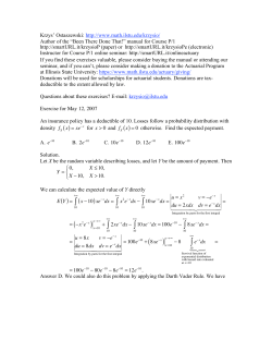 ( )x=10 - Illinois State University Mathematics Department