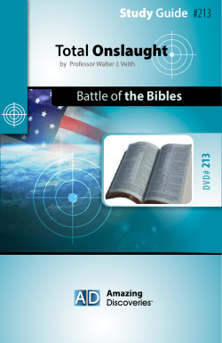 Battle of the Bibles - Amazing Discoveries