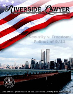 September 2004 - Riverside Lawyer Magazine