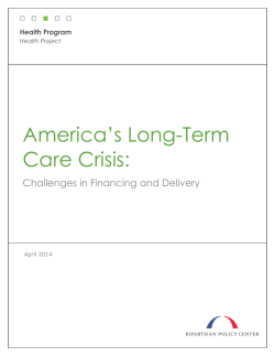 America`s Long-Term Care Crisis