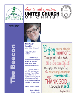 T he Beacon - Safe Harbor Family Church