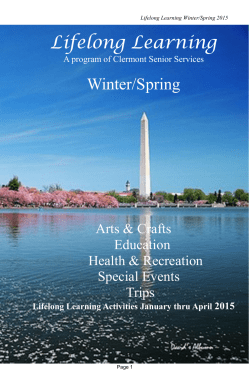 Here`s - Clermont Senior Services