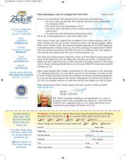 Levitt Letter, January 2017