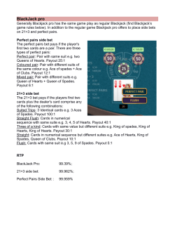Blackjack Pro