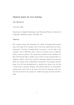 link to preprint - damtp - University of Cambridge