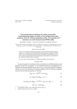 Electrochemical oxidation of carbon monoxide: from platinum single