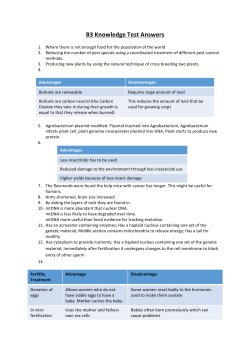 B3 Knowledge Test Answers