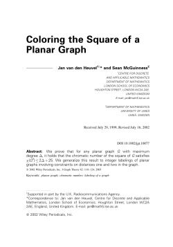 Colouring the Square of a Planar Graph