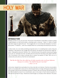 HOLY WAR - H2O Church