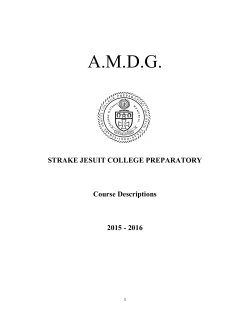 AMDG - Strake Jesuit