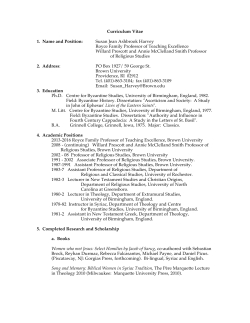 Susan Jean Ashbrook Harvey Royce Family Professor of Teaching