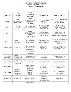 To CLASS-10-SYLLABUS-2016-17