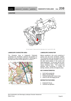 Knebworth Area 208 - North Hertfordshire District Council