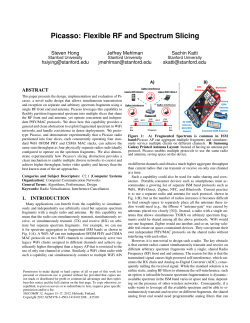 Picasso: Flexible RF and Spectrum Slicing