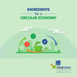 Ingredients for a Circular Economy in the food and drink industry