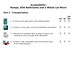 Accessibility: Ramps, ADA Bathrooms and a Whole Lot More!