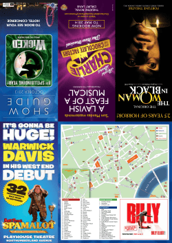 show guide - Encore Tickets