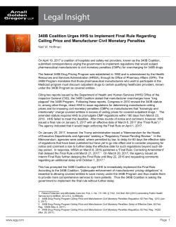 Legal Insight - Arnall Golden Gregory LLP