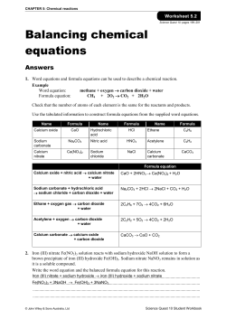 CHAPTER 6: Earth science