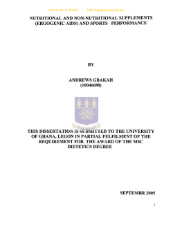 Andrews Gbakah_Nutritional and Non-Nutritional