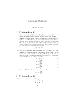 Selected Solutions