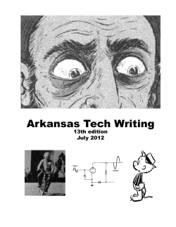 Arkansas Tech Writing 13th Edition