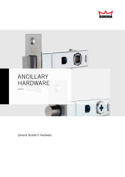 ancillary hardware