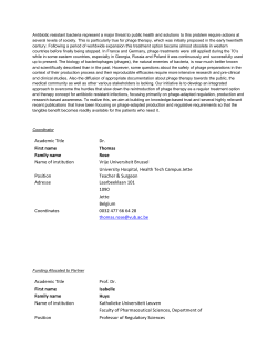 Academic Title Dr. First name Thomas Family name Rose Name of