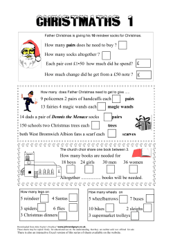 Christmaths 1 - John Taylor`s Freebies