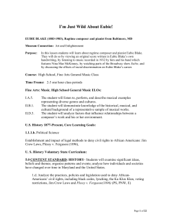 Eubie Blake - I`m Just Wild About Eubie!