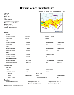 Brown County Industrial Site