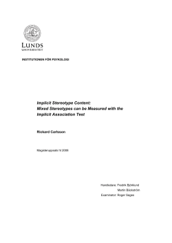 Implicit Stereotype Content