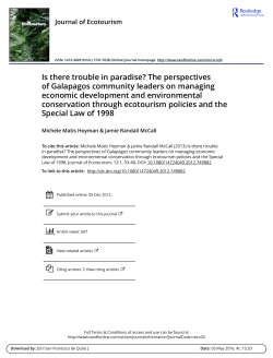 Is there trouble in paradise?