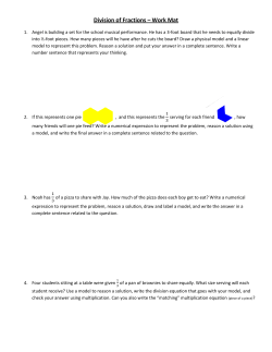 Divide Fractions Packet with Answers (p. 3 and 4)