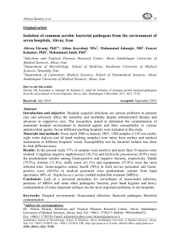 Full Text  - Jundishapur Journal of Microbiology