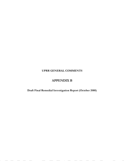 Appendix B - Union Pacific