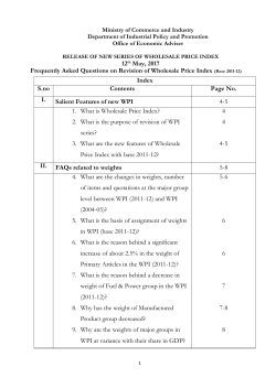 12th May, 2017 Frequently Asked Questions on Revision of
