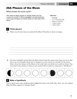 26A Phases of the Moon