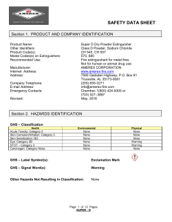 Sodium Chloride - Brooks Equipment