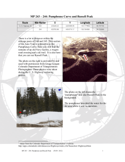 MP 243-244 - Clear Creek County