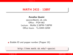 MATH 2433