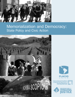 Memorialization and Democracy