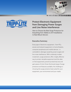 How to Choose the Right Surge Protector