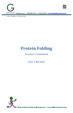 Catalog# BE-604 PROTOCOL - G