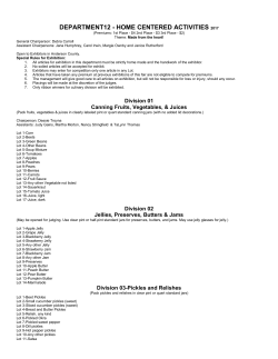 Home Centered Activities