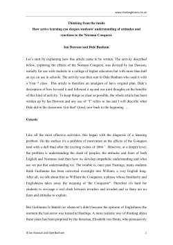 Here - Thinking History